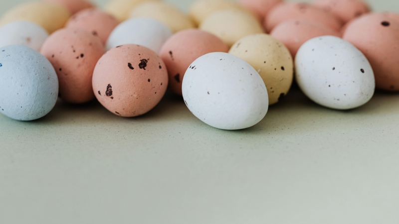 Easter eggs. (Source: Karolina Grabowska/Pexels)