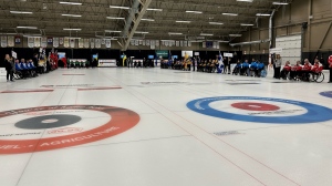 The National Wheelchair Curling Championships are in Moose Jaw for a second year in a row. (BritDort/CTVNews) 
