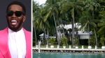 Two sprawling properties belonging to music mogul Sean 'Diddy' Combs in Los Angeles and Miami were searched by U.S. law enforcement on Monday. 