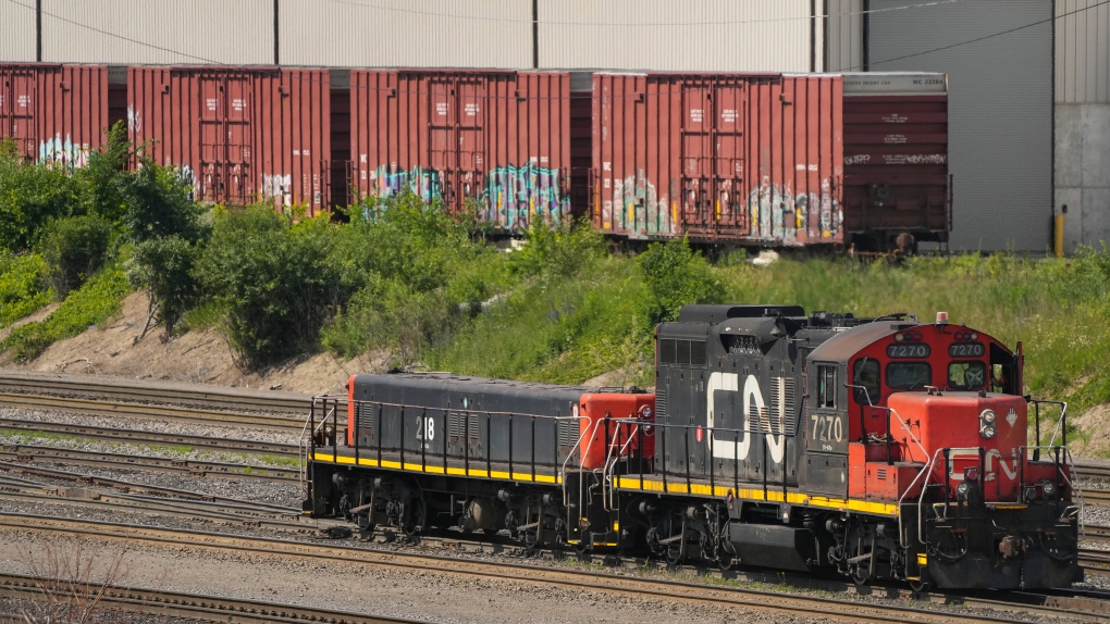 CN rail trains