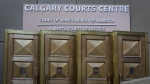 The Calgary Courts Centre is pictured in Calgary, Alta., Tuesday, Feb. 20, 2024. (THE CANADIAN PRESS/Jeff McIntosh)