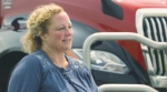 A photo of Dawna Jacobsen taken from a video from the Ontario Trucking Association. (Source: Ontario Trucking Association)