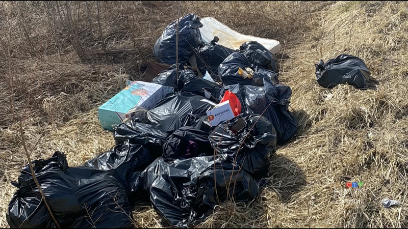 Local farmer fed up with illegal dumping