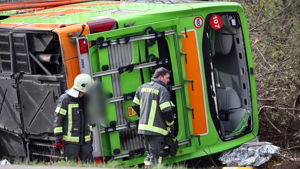 Germany bus crash