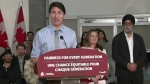The prime minister was in Vancouver Wednesday talk
