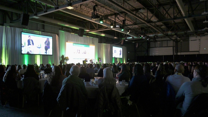 The 15th annual Inspiring Leadership Forum was held on Wednesday. (Mick Favel / CTV News) 
 

