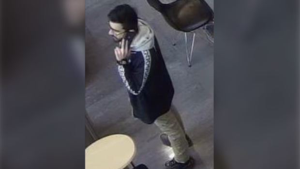 Police are looking to identify and locate a suspect who allegedly stole a Jeep Grand Wagoneer that was for sale on March 11, 2024 (Toronto police)