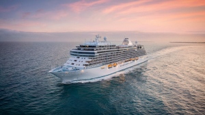 Regent Seven Seas Cruises just announced its 2027 world cruise, a 140-day long voyage on the Seven Seas Splendor cruise ship, pictured. (Courtesy Regent Seven Seas Cruises via CNN Newsource)