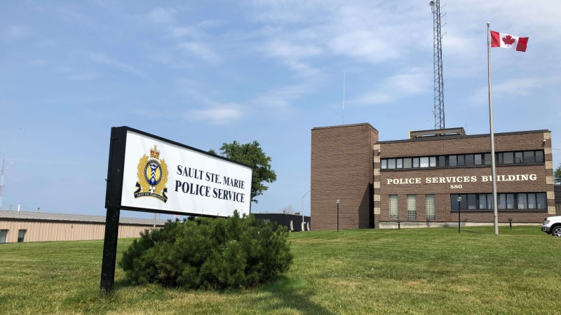 An undated photo of the Sault Police Services Building on Second Line East. (File Photo/Supplied/Sault Ste. Marie Police Service)