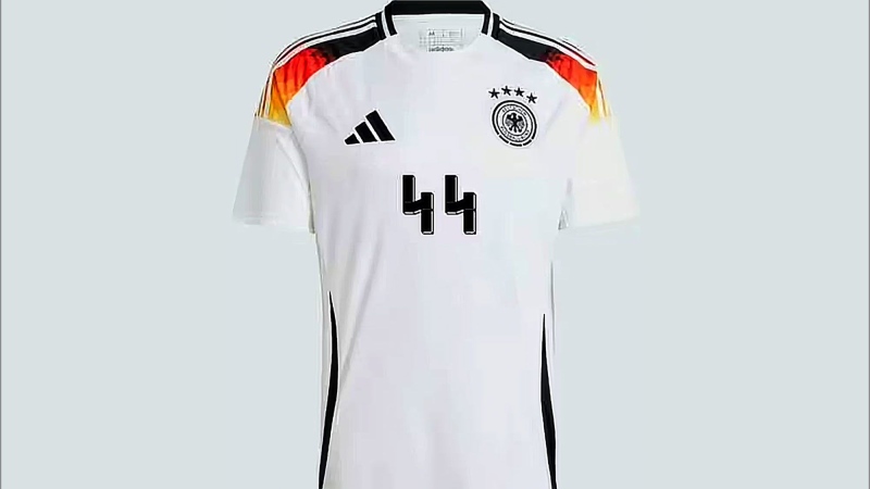 Social media users began using Adidas' online customization service to create jerseys bearing the number '44,' which many said resembled a logo used by Nazi paramilitary units.
(Adidas via CNN Newsource)