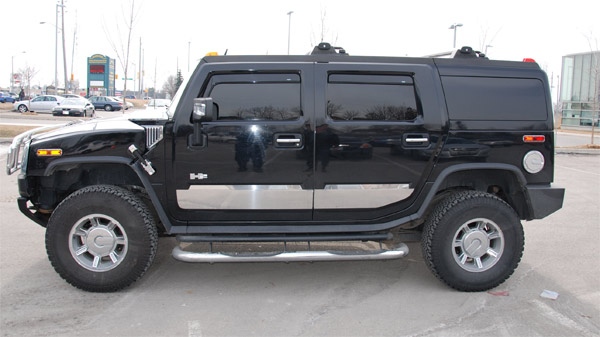 A vehicle apparently seized in 'Project Folkstone' is seen in this image released by the OPP.