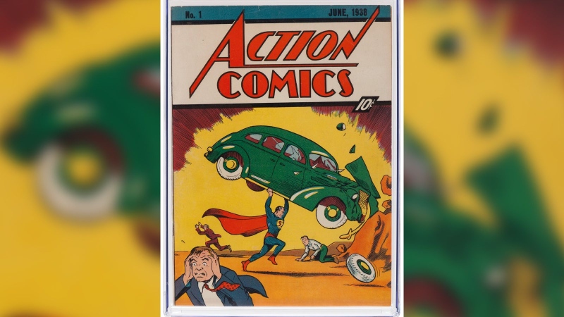 Comic featuring Superman's first ever appearance sells for record US$6 million