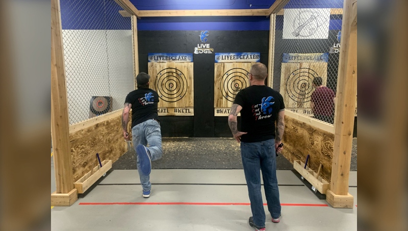 Live Edge Axe Throwing in the northeast will be sending the contingent to the World Axe Throwing League and World Knife Throwing League World Championships. 