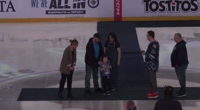The Manitoba Moose Autism Acceptance Game on April 6, 2024. (Source: Alexandra Holyk/CTV News)