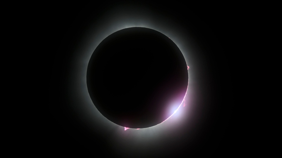 2024 Solar eclipse today