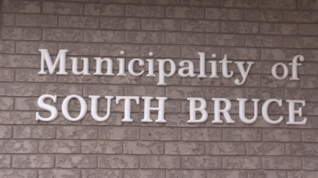 Municipality of South Bruce town hall in  Teeswater, Ont., seen on April 4, 2024. (Scott Miller/CTV News London)