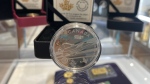 The Royal Canadian Mint has unveiled its new commemorative coin to celebrate the 100th anniversary of the Royal Canadian Air Force. (Peter Szperling/CTV News Ottawa).