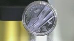 A new collector coin marking the 100th anniversary of the Royal Canadian Air Force.  (Peter Szperling/CTV News Ottawa)