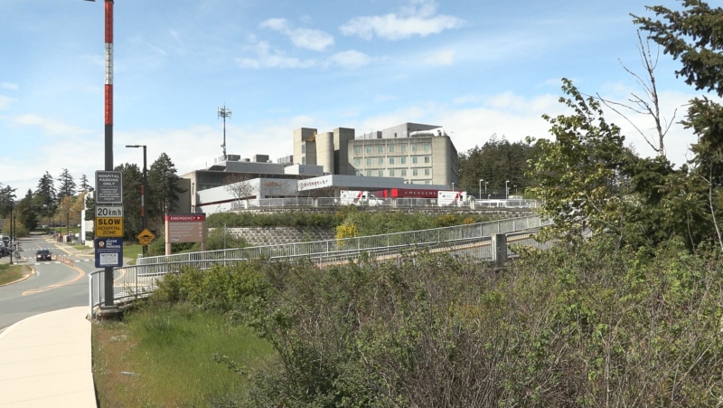 Victoria General Hospital, where the BC Nurses' Union says nurses have reported exposure to harmful illicit drugs used by patients. (CTV News)