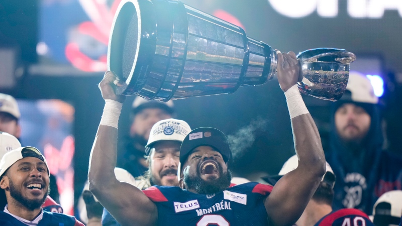 Montreal Alouettes defensive end Shawn Lemon, who won three Grey Cups with three different organizations, announced his retirement from the Canadian Football League on Wednesday. THE CANADIAN PRESS/Frank Gunn