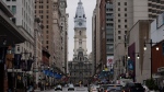 Shown is City Hall in Philadelphia, Wednesday, Feb. 28, 2024. (AP Photo / Matt Rourke)