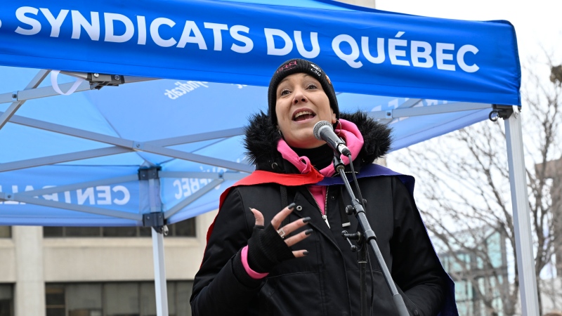 FIPEQ President Valérie Grenon. (Karoline Boucher/La Presse Canadienne)