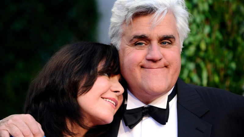 Mavis Leno and Jay Leno at the 2010 Vanity Fair Oscar after-party in West Hollywood. Jay Leno's request for a conservatorship of his wife Mavis Leno's estate was granted on April 9 during a hearing in a Los Angeles courtroom. (Peter Kramer/AP via CNN Newsource)