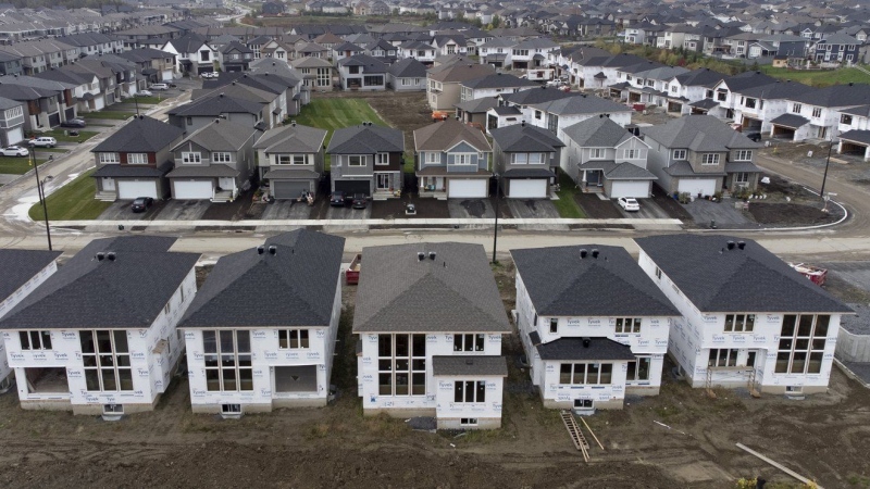 The PBO says Canada needs to build 1.3 million homes by 2030 to eliminate gap between demand and supply. (Adrian Wyld/The Canadian Press)