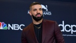 Drake poses for a photograph at the Billboard Music Awards, May 1, 2019, in Las Vegas. (Photo by Richard Shotwell/Invision/AP, File)