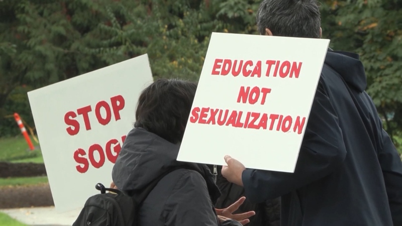 Reaction to ban on protests at B.C. schools