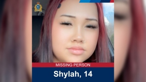 Shyla, a 14-year-old from Waterloo, has been reported missing on Apr. 13, 2024. (Source: WRPS)