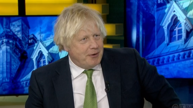 Boris Johnson on CTV Question Period 