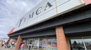 The YMCA in northwest Regina was evacuated following a chlorine gas leak on April 14, 2024. (Darrell Romuld/CTV News)