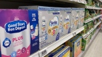 According to Statistics Canada, the price of baby formula has increased more than 20 per cent between 2022-2023. (Hafsa Arif/CTV)