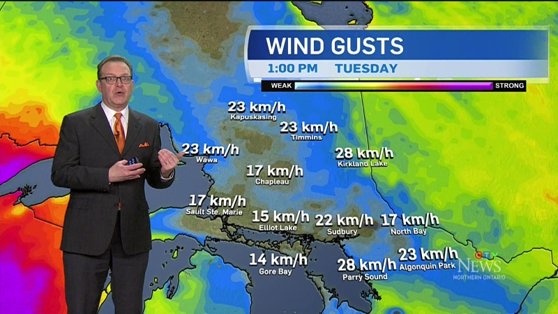 Tony Ryma with northern Ontario weather