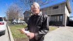 Some homeowners say the rules of the City of Ottawa's vacant unit tax are unfair, including Roland Reebs, who has been fined $2,700 for a property he says was undergoing renovation. (Jackie Perez/CTV News Ottawa)