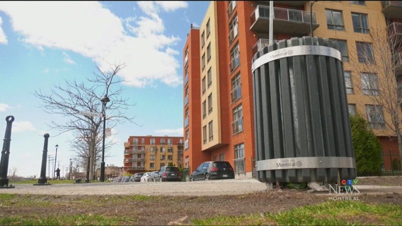 Residents are upset after Parks Canada removed several garbage cans near the Lachine Canal in an attempt to reduce waste. (CTV News)
