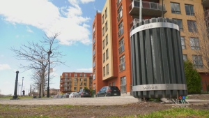 Residents are upset after Parks Canada removed several garbage cans near the Lachine Canal in an attempt to reduce waste. (CTV News)
