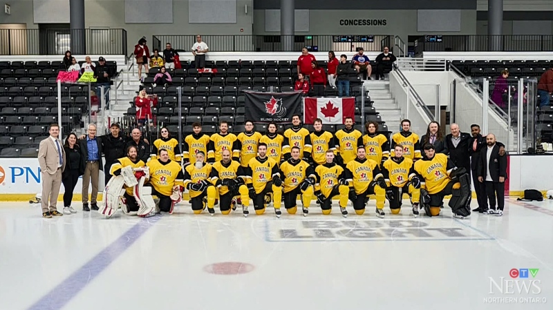 Canada's international blind hockey team wins its fifth consecutive tournament against the U.S. (Supplied)