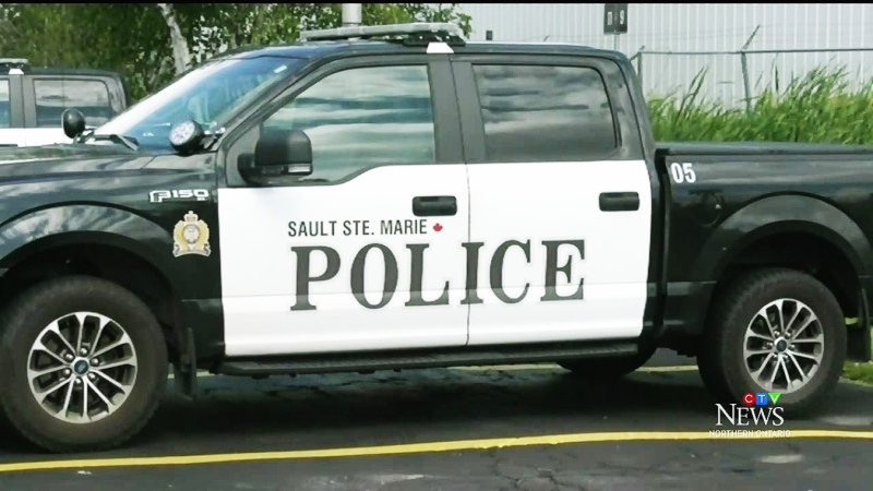 A suspect riding a bicycle on Gibbs Street in Sault Ste. Marie this week has been charged with assaulting police, along with drug-related offences. (File)