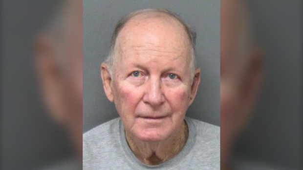 This booking photo released by the Clark County, Ohio, Sheriff's Office, shows William Brock, an Ohio man who authorities say fatally shot an Uber driver who he thought was trying to rob him after scam phone calls deceived them both. Brock, 81, is charged with murder, felonious assault and kidnapping in the March 25, 2024, shooting death of Uber driver Loletha Hall. (Clark County Sheriff's Office via AP)