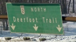 A northbound Deerfoot Trail is seen in this undated file image. (CTV News) 
