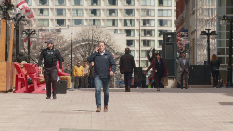 People walk down Sparks Street in downtown Ottawa. April 17, 2024. (Austin Lee/CTV News Ottawa)
