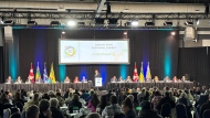 The bear pit session took place on Wednesday, concluding the 2024 SUMA conference. (Hallee Mandryk / CTV News)