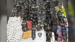 Items seized by Windsor police as part of a search warrant at a business on Ouellette Avenue in Windsor, Ont. on April 16, 2024. (Source: Windsor police)