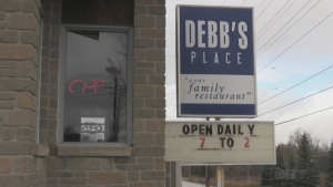 Deb's Place in Barrie, Ont. (CTV News/Rob Cooper)