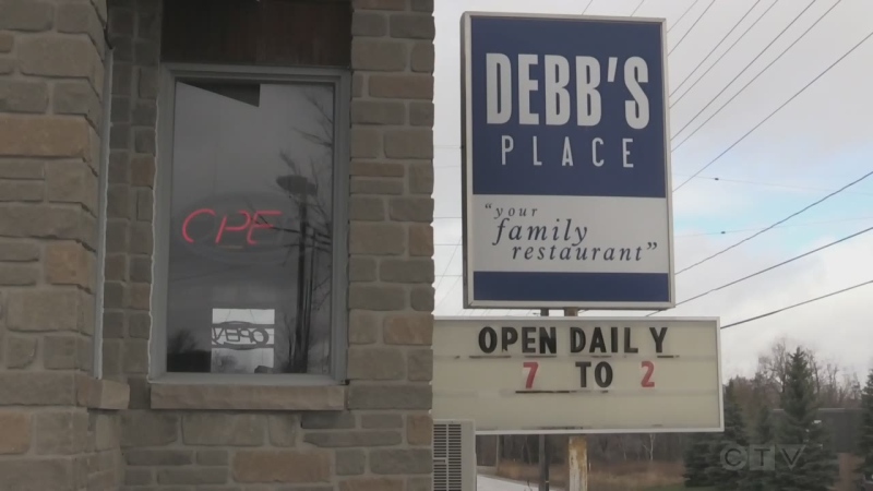 Deb's Place in Barrie, Ont. (CTV News/Rob Cooper)