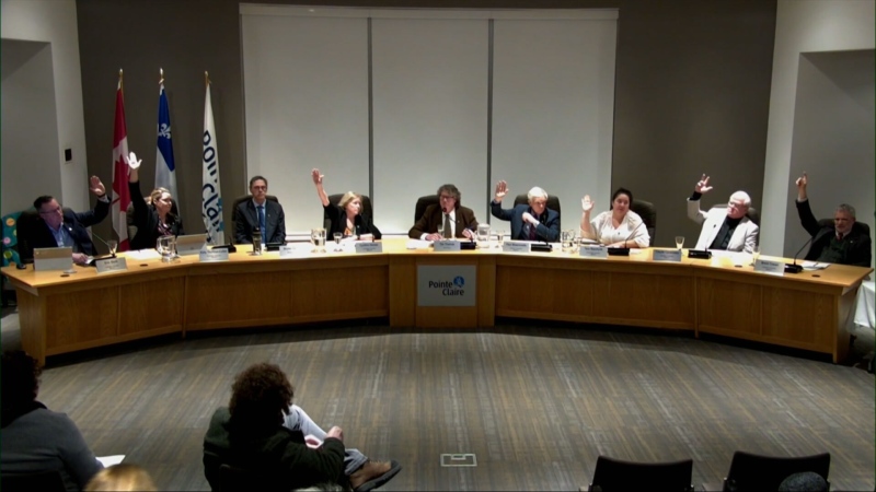 Pointe-Claire's city council voted in favour of asking the provincial government for help on April 16, 2024 to solve some of the dysfunction on council. 