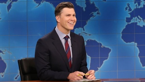 Colin Jost is the co-anchor of Saturday Night Live's 'Weekend Update.' (Will Heath/NBC via CNN Newsource)