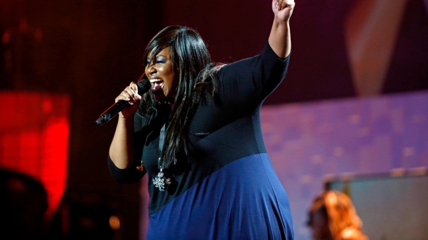 Soulful gospel artist Mandisa, a Grammy-winning singer who got her start as a contestant on 'American Idol' in 2006, has died, according to a statement on her verified social media. She was 47. (Mark Humphrey / AP via CNN Newsource)